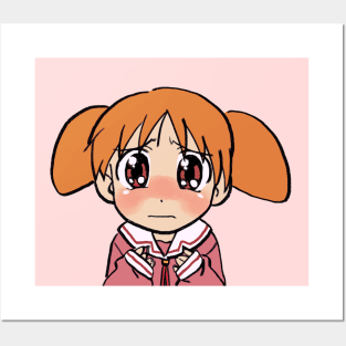 I draw the teary eyed sad chiyo chan / azumanga daioh manga Posters and Art